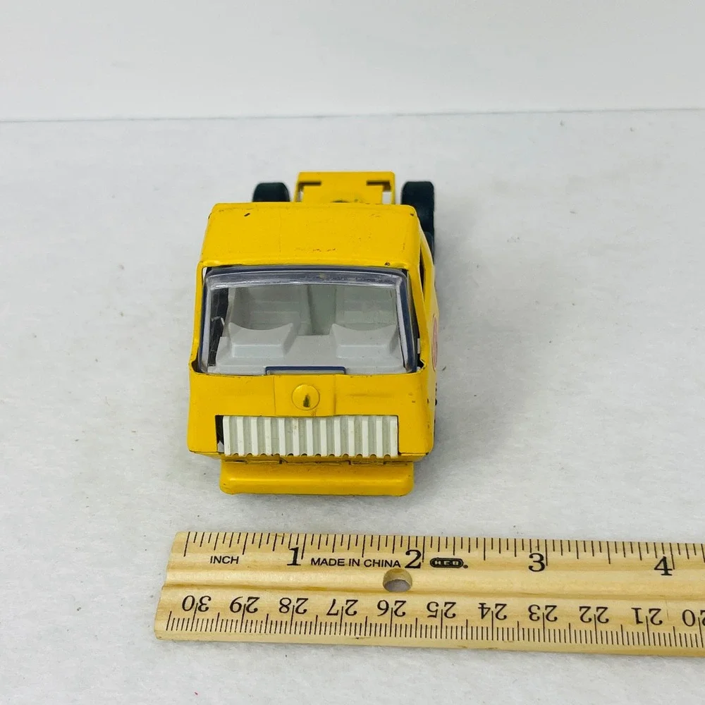 Vintage Tonka USA Pressed Steel Semi Truck Cab Yellow Diecast Toy 4.75 Inch